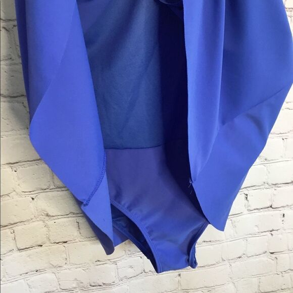 Catherine Malandrino One Piece Swim Dress Swim Bathing Suit Lilac Small NEW‎ - Picture 4 of 11